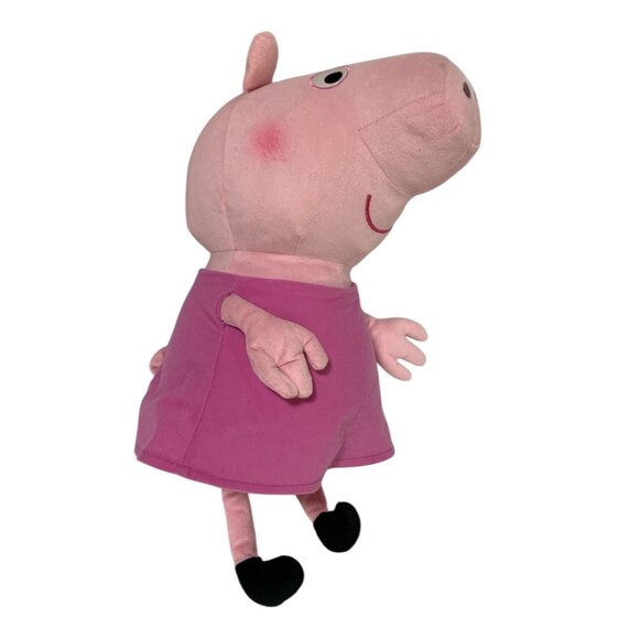 Peppa Pig Plush Stuffed Animal Doll Toy Pink 19 in Tall Large - Picture 1 of 5